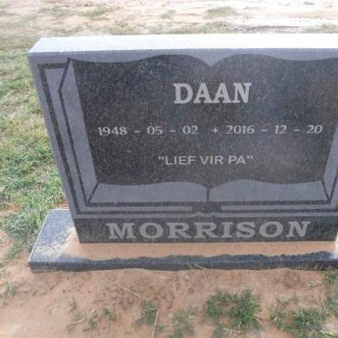 MORRISON Daan 1948-2016