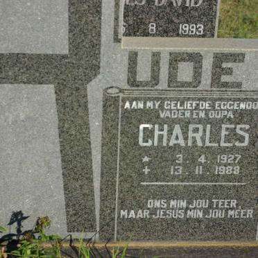 RUDE Charles 1927-1988