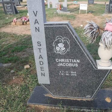 STADEN Christian Jacobus, van 1948-2010