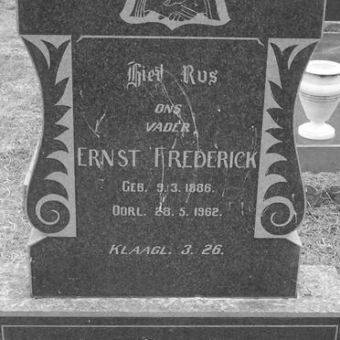 WEPENER Ernst Frederick 1886-1962