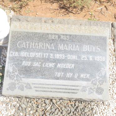 BUYS Catharina Maria nee OELOFSE 1893-1958
