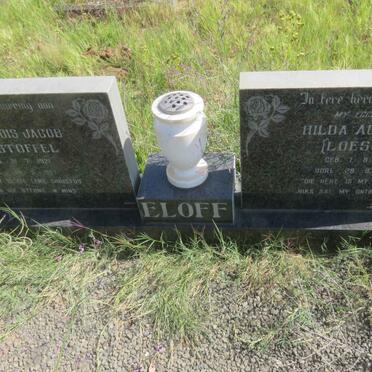 ELOFF Francois Jacob Christoffel 1921-1987 &amp; Hilda Auguste LOESCH 1921-1985