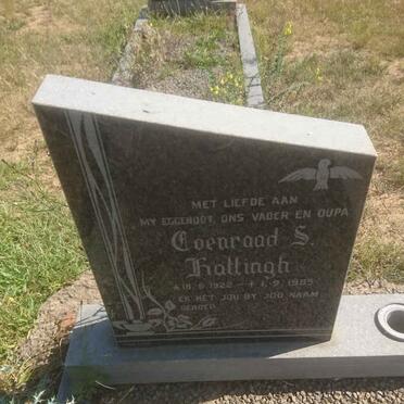 HATTINGH Coenraad S. 1922-1985