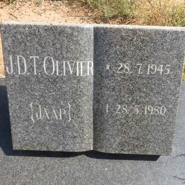 OLIVIER J.D.T. 1945-1980