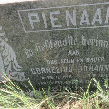 PIENAAR Cornelius Johannes 1948-1970