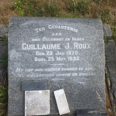 ROUX Guillaume J. 1870-1935