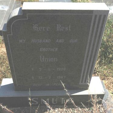 SMUTS Union 1926-1987