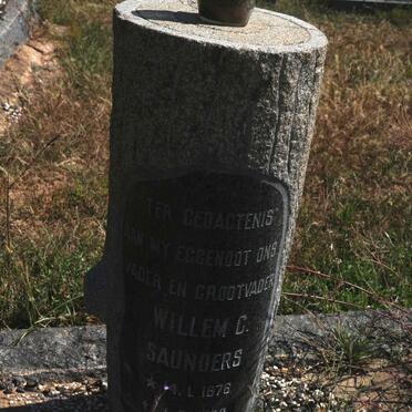 SAUNDERS Willem C. 1876-1968