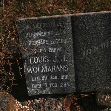 WOLMARANS Louis J.J. 1881-1964