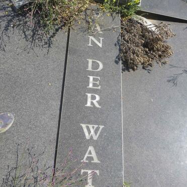 WATH Michael, van der 1923-1998 &amp; Carolina Petronella MAREE 1924-2011 _1