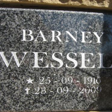 WESSELS Barney 1916-2009