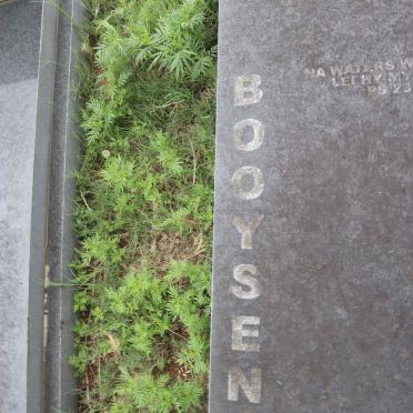 BOOYSEN Johannes Frederick 1946-2009 :: BOOYSEN Johannes Frederick 1974-2008