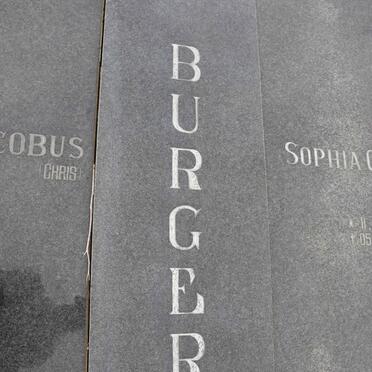 BURGER Christiaan Jacobus 1911-1996 &amp; Sophia Catherina 1923-1996
