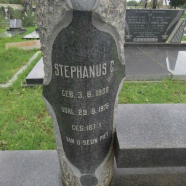GREYLING Stephanus G. 1908-1975 &amp; Johanna C. HEFER 1909-1975