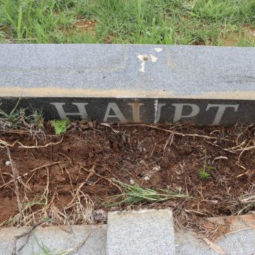 HAUPT Jack 1909-1997 &amp; Hanna 1919-