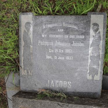 JACOBS Philippus Johannes 1867-1937