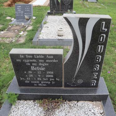 LOUBSER Betsie 1958-2000