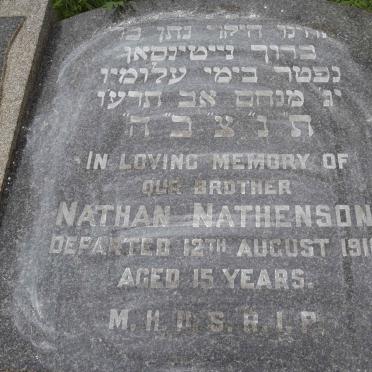 NATHENSON Nathan -1916