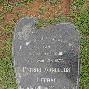 OOSTHUIZEN Petrus Arnoldus Lefras 1930-1984