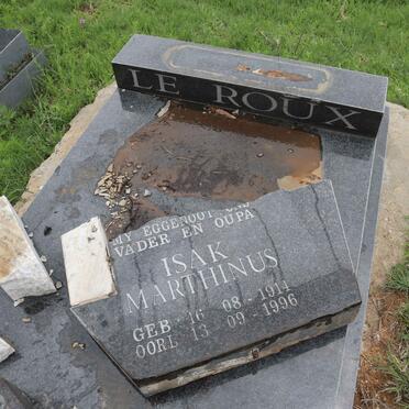 ROUX Isak Marthinus, le 1914-1996