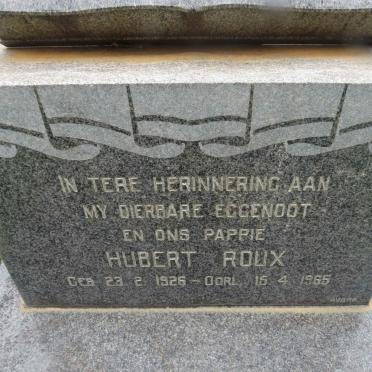 ROUX Hubert 1926-1965