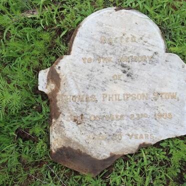 STOW Thomas Philipson  -1905