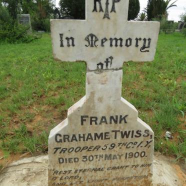 TWISS Frank Grahame -1900