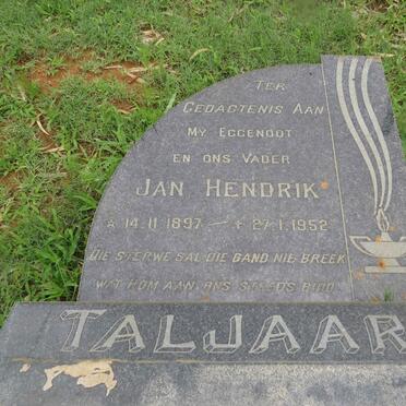 TALJAARD Jan Hendrik 1897-1952