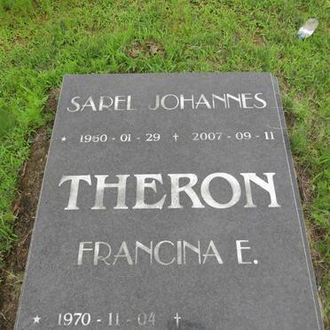 THERON Sarel Johannes 1960-2007 &amp; Francina E. 1970-