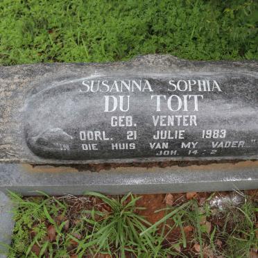 TOIT Susanna Sophia, du nee VENTER -1983