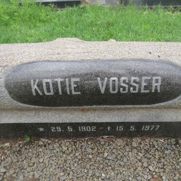 VOSSER Kotie 1902-1977