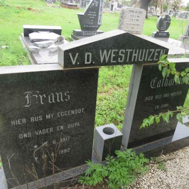 WESTHUIZEN Frans, v.d. 1917-1982 &amp; Catharina 1915-1994