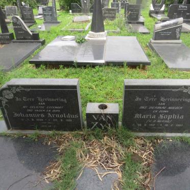 ZYL Johannes Arnoldus, van 1898-1981 &amp; Maria Sophia v.d. MERWE 1912-1997