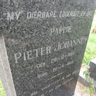 ? Pieter Johannes 1897-1959