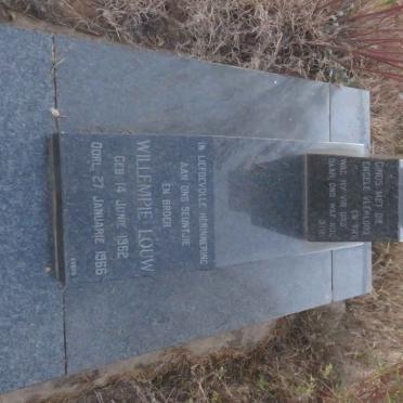 LOUW Willempie 1962-1966