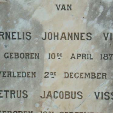 VISSER Cornelis Johannes 1870-1870 :: VISSER Petrus Jacobus 1871-1871 :: VISSER Cornelis Johannes 1877-1879