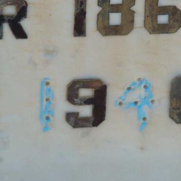 VISSER Gert Petrus 1869-1940