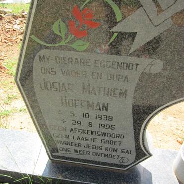 BADENHORST Josias Mathiem Hoffman 1938-1996
