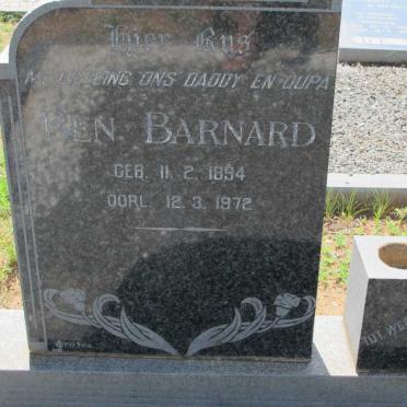 BARNARD Ben 1894-1972 &amp; Baby 1889-1974