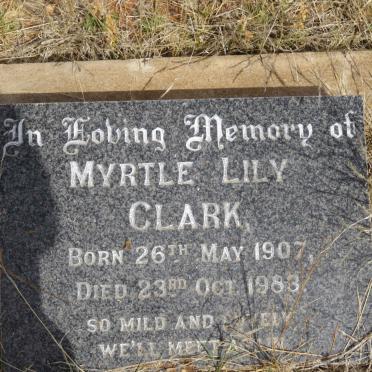CLARK Myrtle Lily 1907-1983