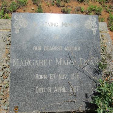 DEAN Margaret Mary 1875-1967