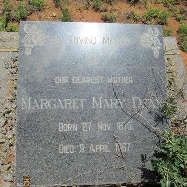 DEAN Margaret Mary 1875-1967