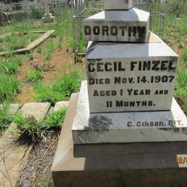 FINZEL Dorothy Cecil -1907