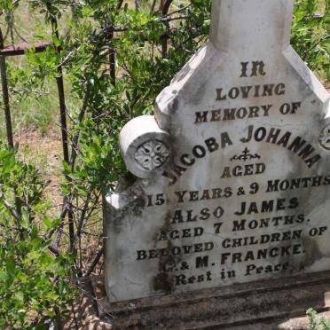 FRANCKE Jacoba Johanna :: FRANCKE James