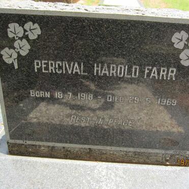FARR Percival Harold 1918-1969