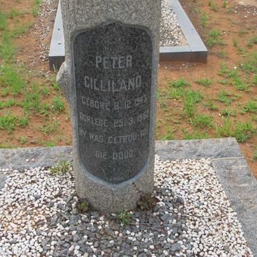 GILLILAND Peter 1943-1962