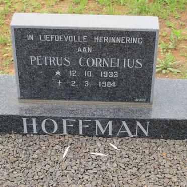 HOFFMAN Petrus Cornelius 1933-1984