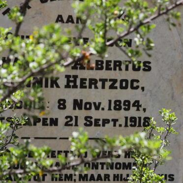 HERTZOG Johannes Albertus Munnik 1894-1918