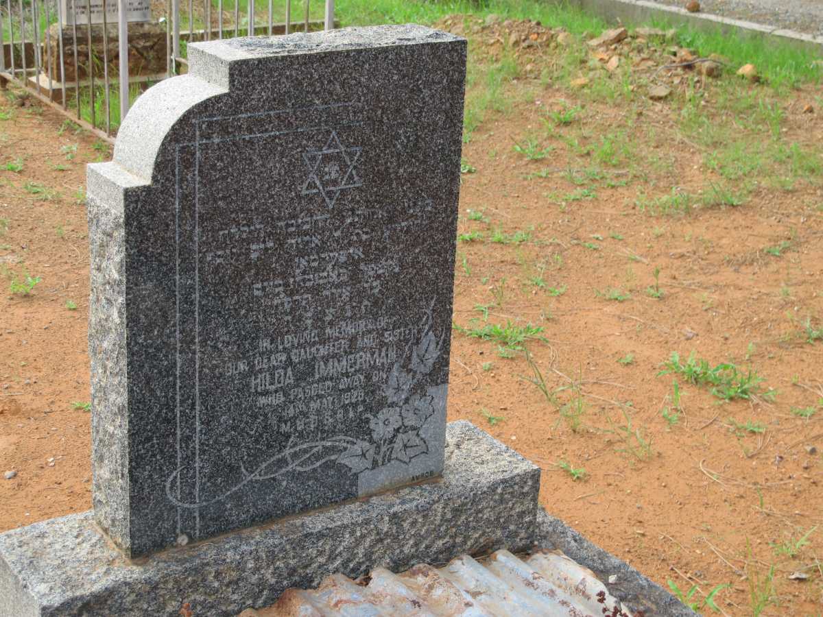 IMMERMAN Hilda -1926