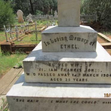 JONES Ethel -1904